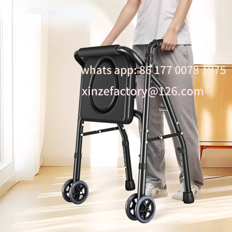 Customizable Elderly Walkers Aluminum Alloy Elderly Rehabilitation Aids with Wheeled Armrest Mobility Support Walker Walking
Customizable Elderly Walkers Aluminum Alloy Elderly Rehabilitation Aids with Wheeled Armrest Mobility Support Walker Walking