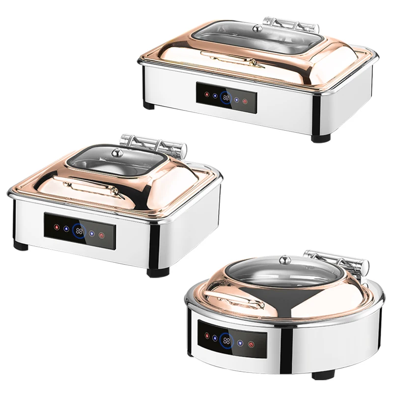 Airuisi Commercial Electric Chafing Dish Deluxe Hot Pot Hydraulic Restaurant Buffet Food Warmer Stainless Steel Square Hotel
Airuisi Commercial Electric Chafing Dish Deluxe Hot Pot Hydraulic Restaurant Buffet Food Warmer Stainless Steel Square Hotel
