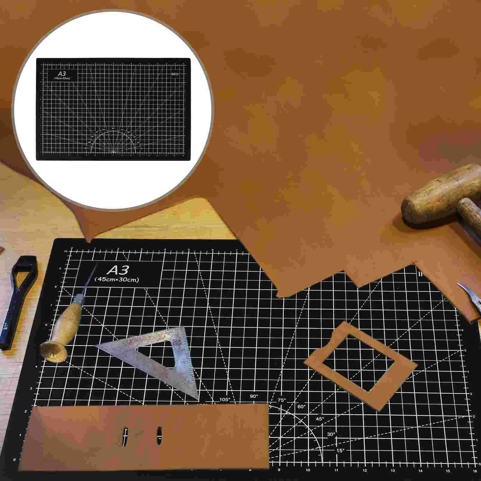 Cutting Mat Board A3 Size Metric System Non Pad Pvc Self-Healing Office Professional Marking Cushion
Cutting Mat Board A3 Size Metric System Non Pad Pvc Self-Healing Office Professional Marking Cushion