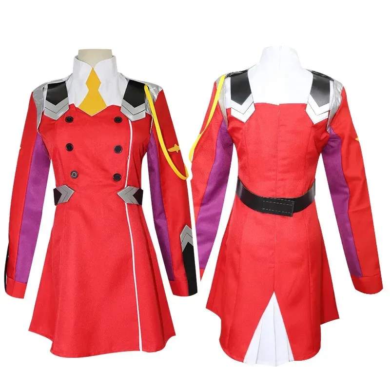 Cosplay Costumes Anime Darling in the Franxx Zero Two 02 Dress Uniform Suits Wig Headwear Female Halloween Costume;5'b,8.v
Cosplay Costumes Anime Darling in the Franxx Zero Two 02 Dress Uniform Suits Wig Headwear Female Halloween Costume;5'b,8.v