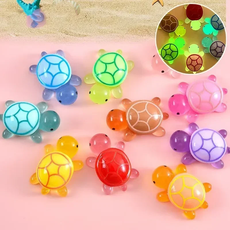 10Pcs Mini Turtles Luminous Ornament Miniature Figures Tiny Turtles Micro Fairy Garden Landscape Fairy Garden Home Decor
10Pcs Mini Turtles Luminous Ornament Miniature Figures Tiny Turtles Micro Fairy Garden Landscape Fairy Garden Home Decor