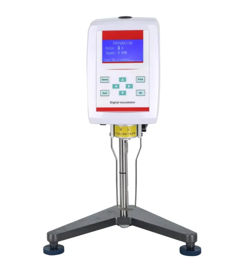 Digital Rotary Lab Viscometer with Temperature Probe and Data Output Viscosity Meter Tester
Digital Rotary Lab Viscometer with Temperature Probe and Data Output Viscosity Meter Tester