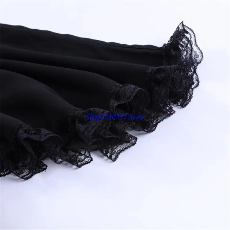 634C Trendy Goth Shrug Black Gothic Victorian Half Shirt Crop Top for Women and Girls
634C Trendy Goth Shrug Black Gothic Victorian Half Shirt Crop Top for Women and Girls