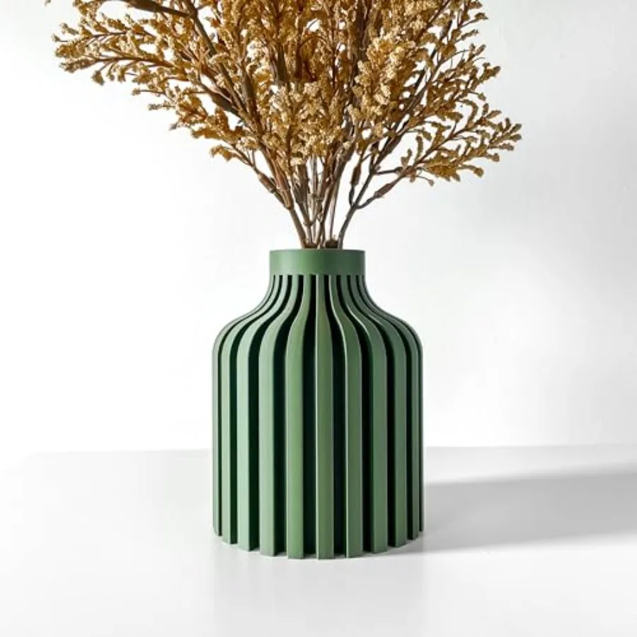 Small Vase for Centerpiece Table Decorations, Unique Round Vase for Fake Flowers, Pampas, Perfect for Wedding, Party, Dining, K
Small Vase for Centerpiece Table Decorations, Unique Round Vase for Fake Flowers, Pampas, Perfect for Wedding, Party, Dining, K