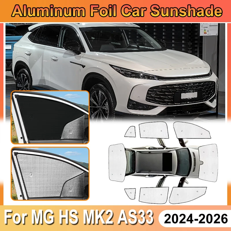 For MG HS 2026 MK2 Accessories Roewe RX5 2025 2024 AS33 Car Aluminum Foil Windshield Sun Shades Covers UV Protector Heat Shield
For MG HS 2026 MK2 Accessories Roewe RX5 2025 2024 AS33 Car Aluminum Foil Windshield Sun Shades Covers UV Protector Heat Shield