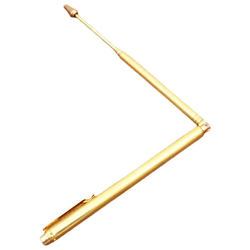 1PC Antenna Dragon Ruler Copper Durable Divination Tools Water Dowsing Rods Tool Lightweight Practical
1PC Antenna Dragon Ruler Copper Durable Divination Tools Water Dowsing Rods Tool Lightweight Practical