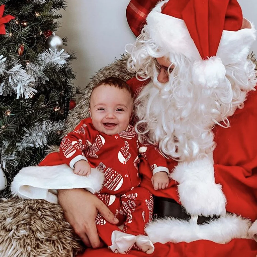 Christmas Romper Jumpsuits Long Sleeve Breathable Cotton Material Baby Clothes Newborn Infant Clothing Pack Foot
Christmas Romper Jumpsuits Long Sleeve Breathable Cotton Material Baby Clothes Newborn Infant Clothing Pack Foot