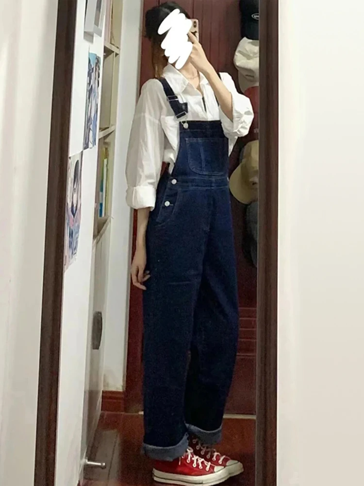 Women's Denim Overalls High Waist Casual Sle Pouch ket Blue Jeans Loose Fit Spring Summer Autumn plus Size Pear ape
Women's Denim Overalls High Waist Casual Sle Pouch ket Blue Jeans Loose Fit Spring Summer Autumn plus Size Pear ape