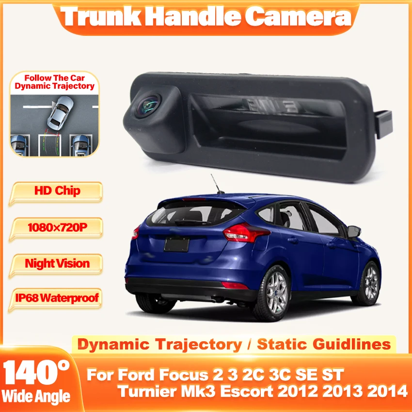 HD 140° 1080×720P Reverse Rear View Backup Camera For Ford Focus 2 3 2C 3C SE ST Turnier Mk3 Escort 2012 2013 2014 HD 1080P
HD 140° 1080×720P Reverse Rear View Backup Camera For Ford Focus 2 3 2C 3C SE ST Turnier Mk3 Escort 2012 2013 2014 HD 1080P