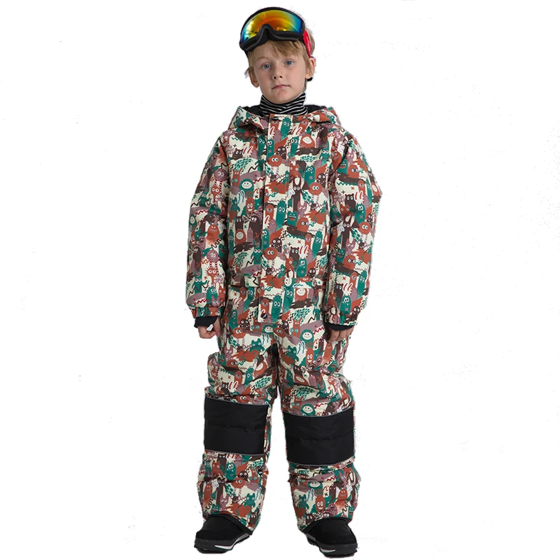 One-piece Ski Suits for Children Windproof Thickening Snow Sets Boys Girls Winter Thermal Outdoor Waterproof Skiing Jumpsuits
One-piece Ski Suits for Children Windproof Thickening Snow Sets Boys Girls Winter Thermal Outdoor Waterproof Skiing Jumpsuits