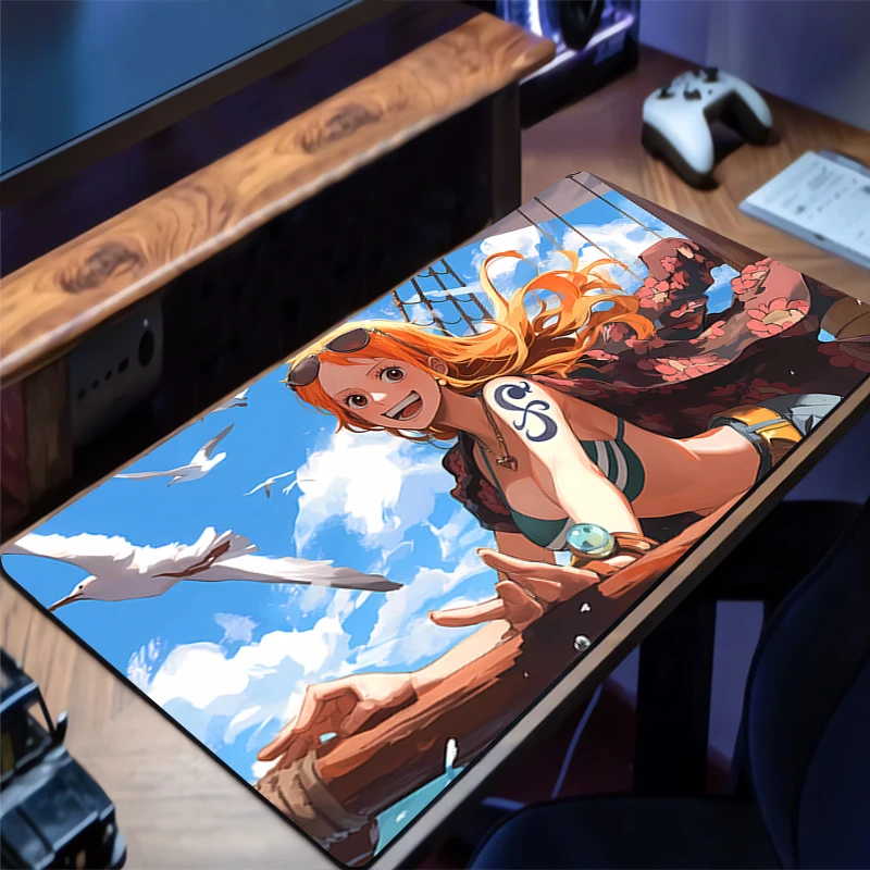 Mouse Pad Gamer Anti-slip Anime One Piece Nami Desk Mat Gaming PC Accessories Tablet Pad Large HD Mousepad Extended Keyboard Mat
Mouse Pad Gamer Anti-slip Anime One Piece Nami Desk Mat Gaming PC Accessories Tablet Pad Large HD Mousepad Extended Keyboard Mat