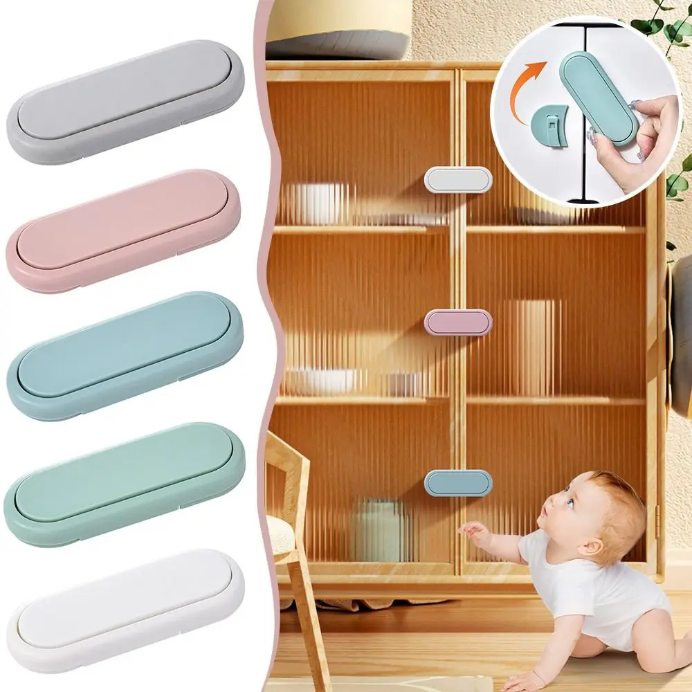 4pcs Plastic Child Safety Lock Adhesive Anti-Opening Cabinet Door Lock Baby Proofing Hand Protection Baby Anti-Pinch Lock
4pcs Plastic Child Safety Lock Adhesive Anti-Opening Cabinet Door Lock Baby Proofing Hand Protection Baby Anti-Pinch Lock