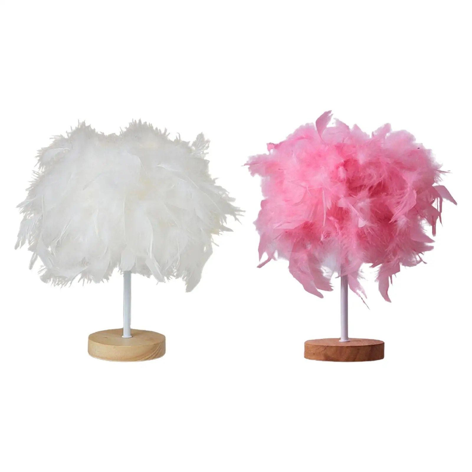 Elegant LED Table Lamp Desk Light Feather Lampshade Romantic Lighting Night Lamp for Living Room Bedroom Dorm Decoration
Elegant LED Table Lamp Desk Light Feather Lampshade Romantic Lighting Night Lamp for Living Room Bedroom Dorm Decoration