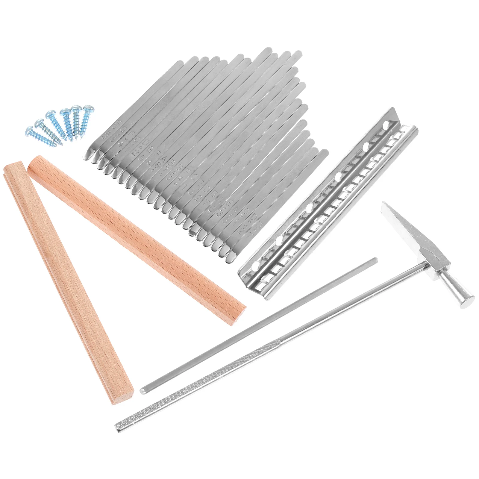 Durable 21 Keys Thumb Piano Shrapnel Kalimba Repair Tuning Kit Wooden Screws Music Instrument Parts Accessories Fine Workmanship
Durable 21 Keys Thumb Piano Shrapnel Kalimba Repair Tuning Kit Wooden Screws Music Instrument Parts Accessories Fine Workmanship