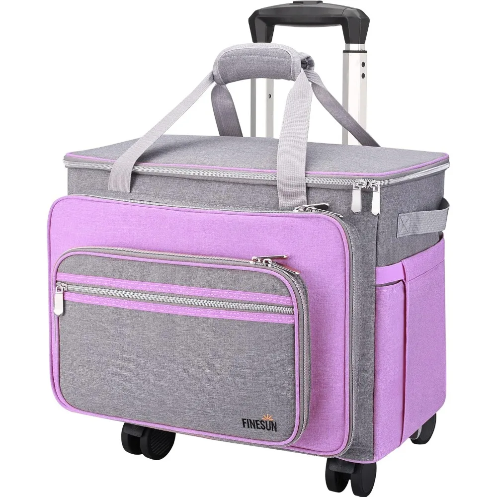 Upgraded Sewing Machine Case with Wheels, Foldable Deluxe Rolling Sewing Machine Carrying Bag for Brother, Singer
Upgraded Sewing Machine Case with Wheels, Foldable Deluxe Rolling Sewing Machine Carrying Bag for Brother, Singer