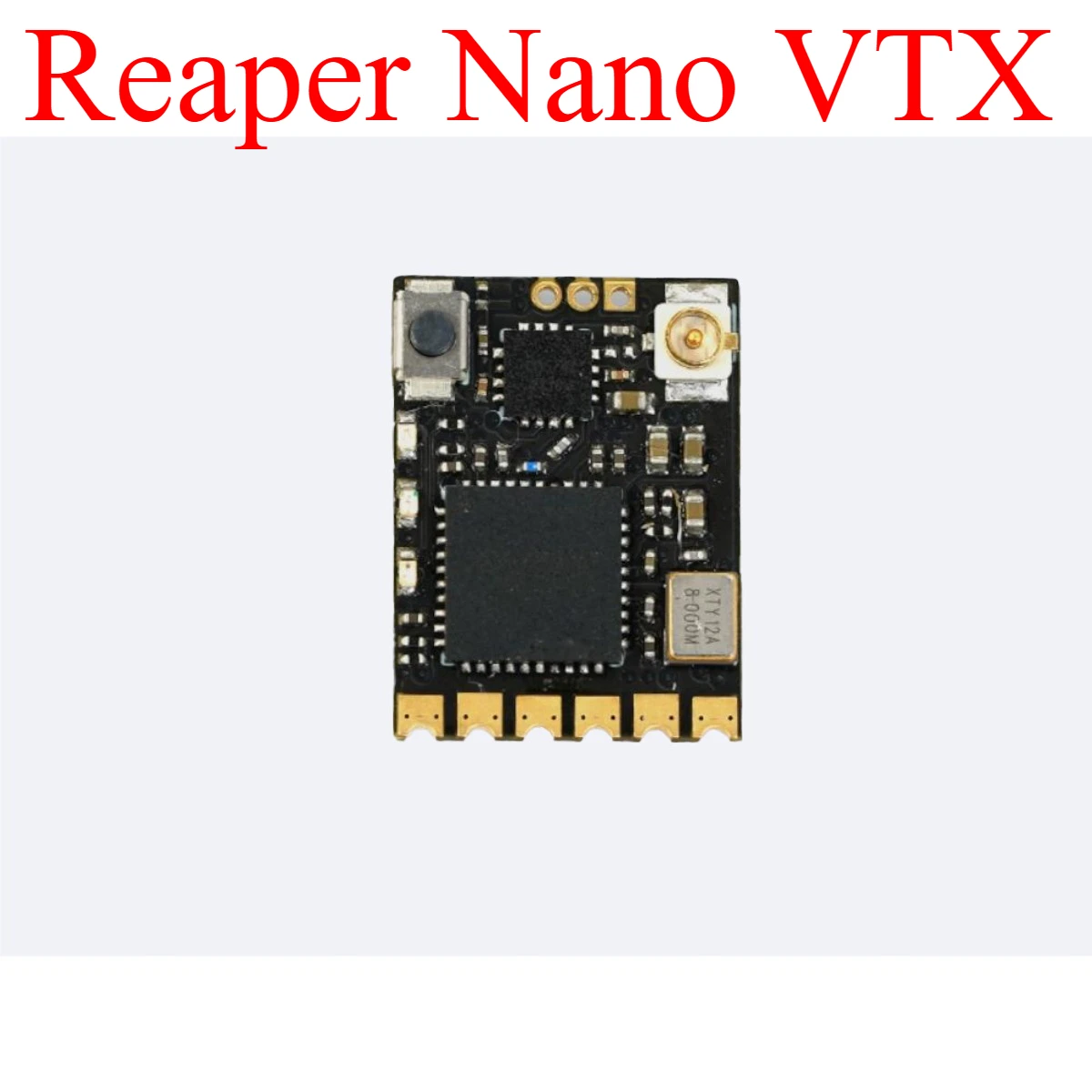 12X16 мм Foxeer Reaper Nano 5,8G 40CH 25 МВт 100 МВт 200 МВт 350 МВт Регулируемый видеопередатчик VTX для FPV Racing Micro Drones
12X16 мм Foxeer Reaper Nano 5,8G 40CH 25 МВт 100 МВт 200 МВт 350 МВт Регулируемый видеопередатчик VTX для FPV Racing Micro Drones