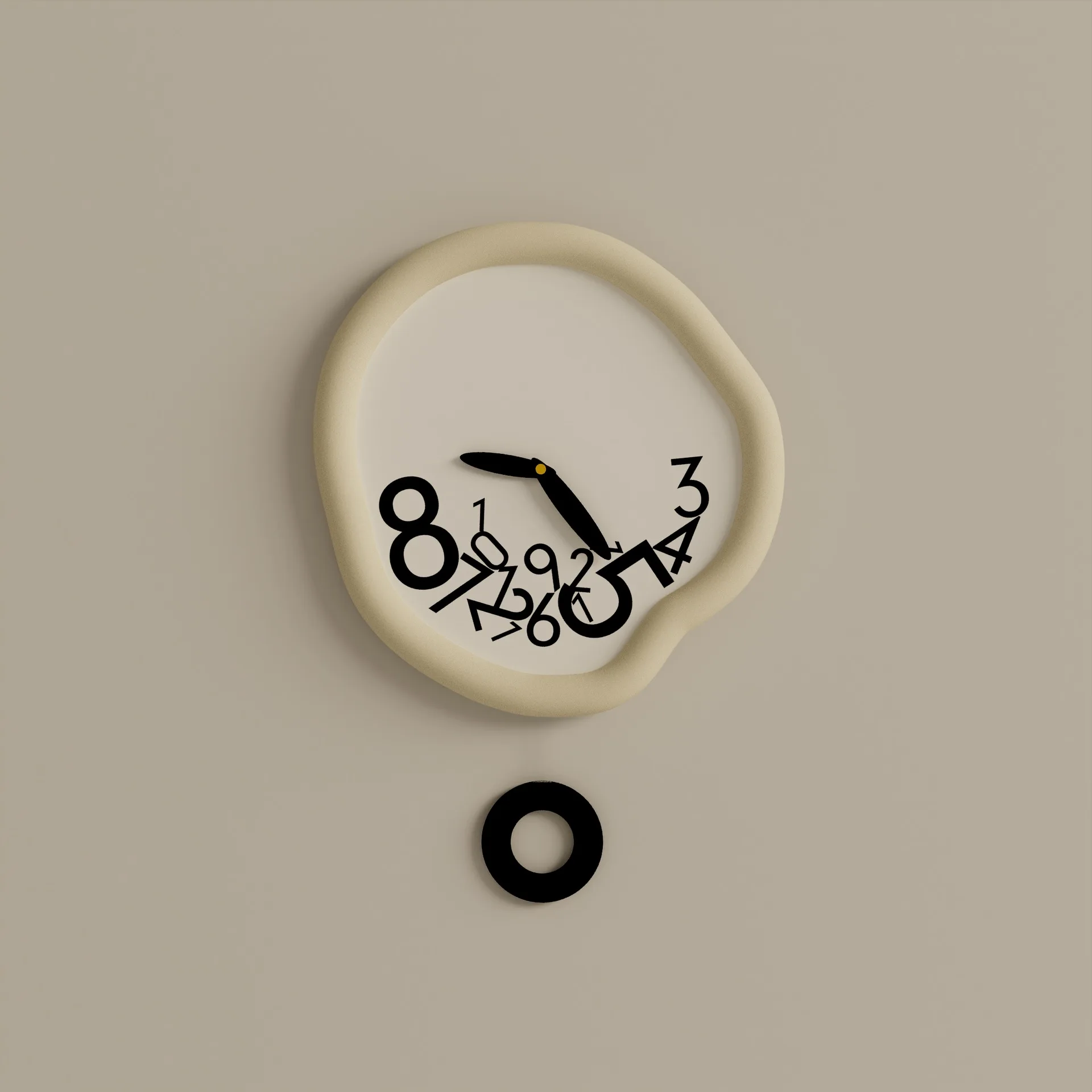 Wall clock living room dining table dining room decoration wall creative clock without punching
Wall clock living room dining table dining room decoration wall creative clock without punching