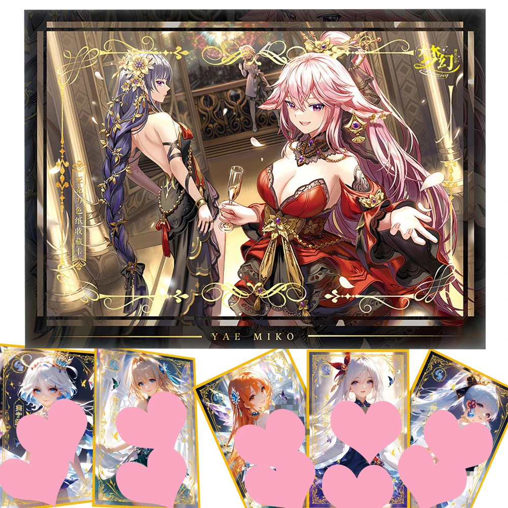 Palpitate Excitement Collection Cards for Kids Yor Forger Fujiwara Chika Sweet Fresh Uniform Garden Theme Trading Cards Toy Gift
Palpitate Excitement Collection Cards for Kids Yor Forger Fujiwara Chika Sweet Fresh Uniform Garden Theme Trading Cards Toy Gift