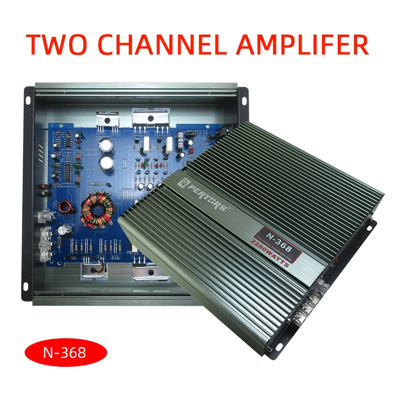 Car Audio 2 Channel Amplifer AB Class Big Power QPERTORS N-368 TWO Channel Amplifer
Car Audio 2 Channel Amplifer AB Class Big Power QPERTORS N-368 TWO Channel Amplifer