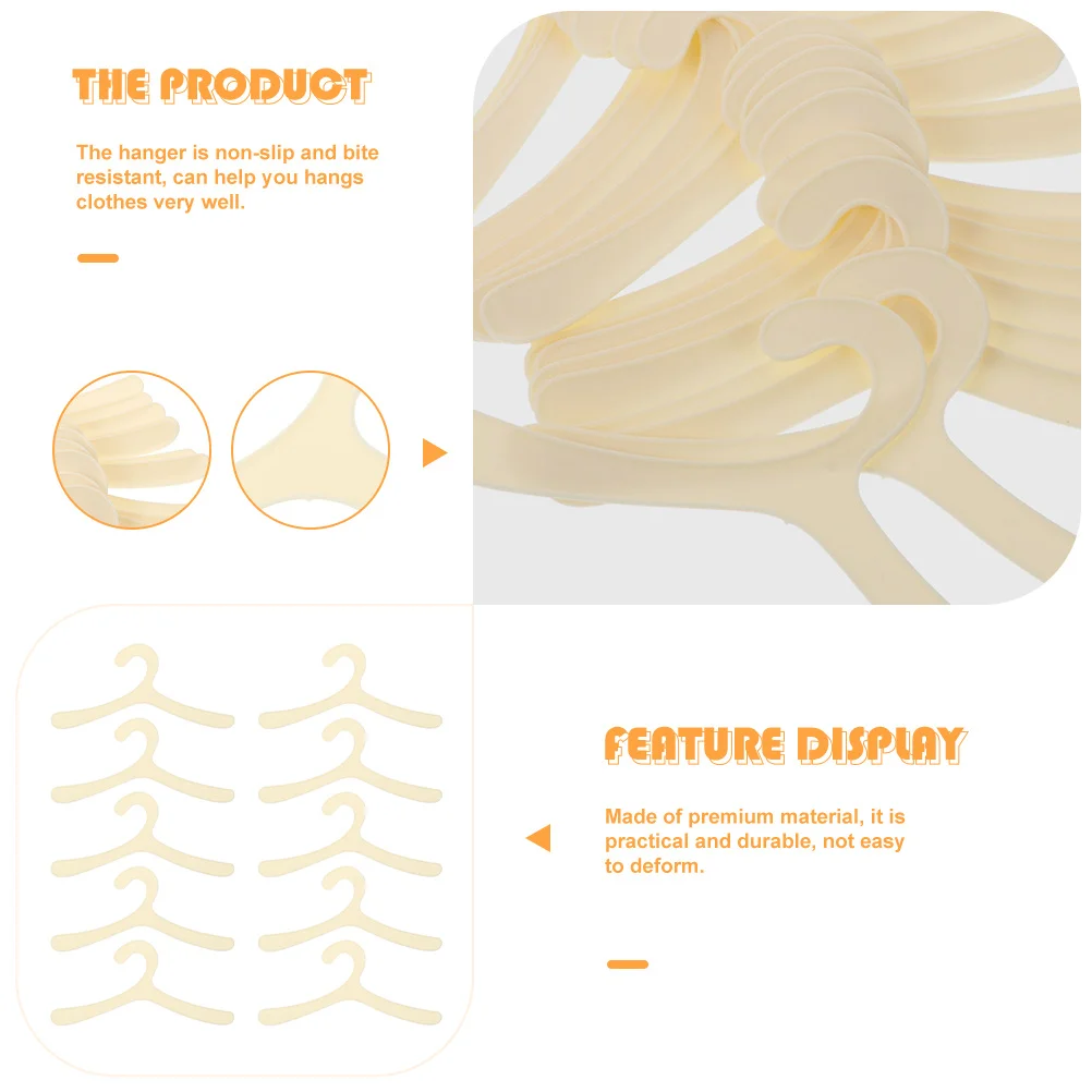 10Pcs Dog Clothing Hangers Compact Lightweight Pet Garment Hangers for Small Puppy Outfits Travel Storage Solution
10Pcs Dog Clothing Hangers Compact Lightweight Pet Garment Hangers for Small Puppy Outfits Travel Storage Solution