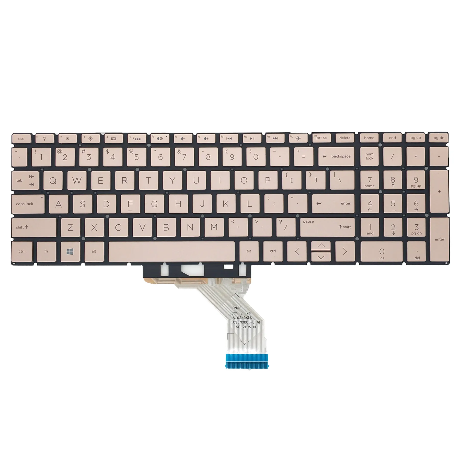 Keyboard Replacement for HP 15-DA 15-DK 15-DW 15-DU 15-DY 15-EF 17-by Series Laptop with Backlit Keyboard
Keyboard Replacement for HP 15-DA 15-DK 15-DW 15-DU 15-DY 15-EF 17-by Series Laptop with Backlit Keyboard