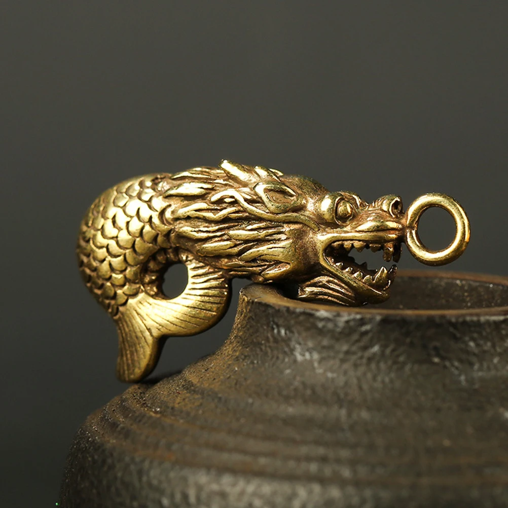 2pcs Brass Dragon Fish Keychain Pendant Retro Metal Key Pendant Creative Hanging Decor Diy Accessories For Bag Necklace Bracelet
2pcs Brass Dragon Fish Keychain Pendant Retro Metal Key Pendant Creative Hanging Decor Diy Accessories For Bag Necklace Bracelet
