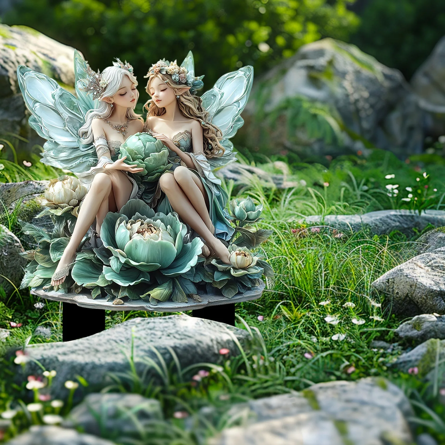 2PCS Twin Elf Garden Statue Acrylic Waterproof and Wear Resistant Insertion Ornament Courtyard Garden Decoration
2PCS Twin Elf Garden Statue Acrylic Waterproof and Wear Resistant Insertion Ornament Courtyard Garden Decoration