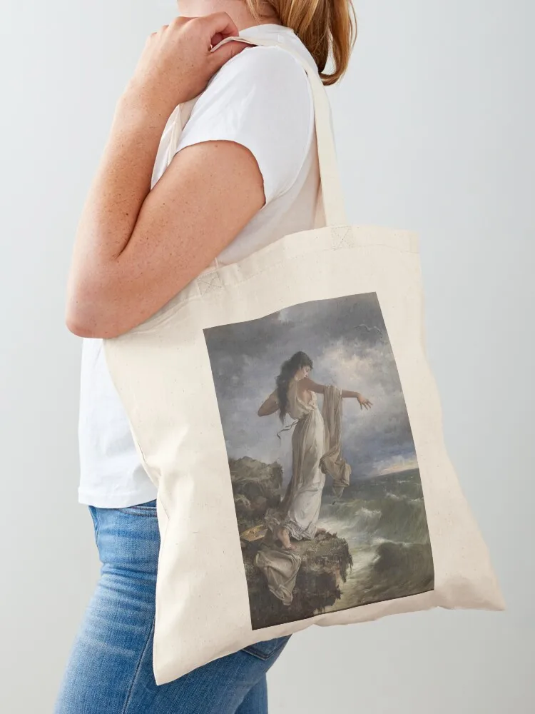 Death of Sappho by Miguel Carbonell Selva Tote Bag sacs de shopping women bag Women's handbag university shopper bag
Death of Sappho by Miguel Carbonell Selva Tote Bag sacs de shopping women bag Women's handbag university shopper bag