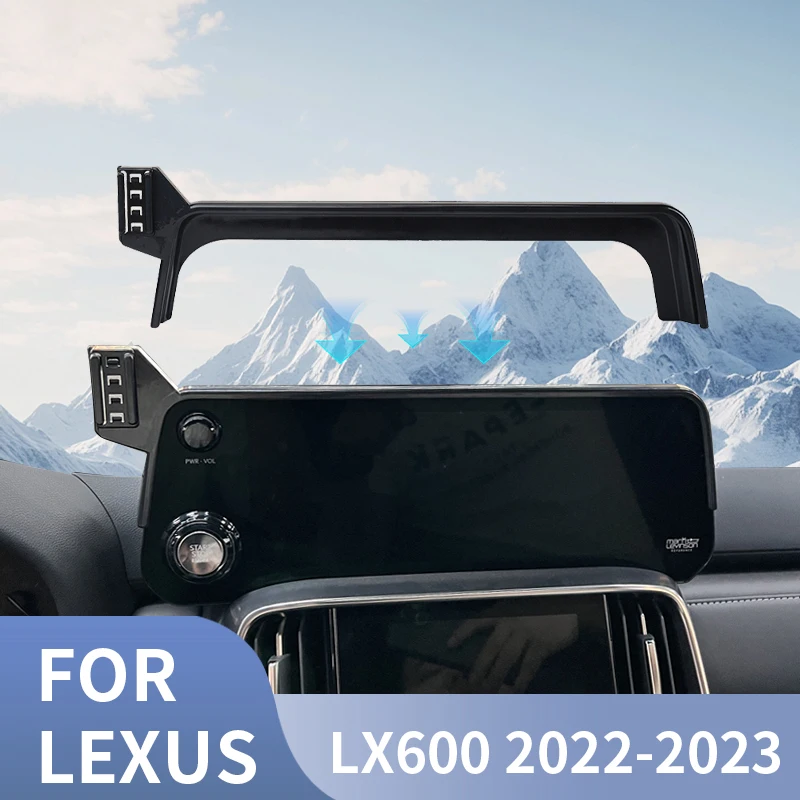 For Lexus LX600 500D 2022 2023 2024 J300 Car Phone Holder Navigation Screen Fixed Bracket Fast Wireless Charger Stand Car Phone
For Lexus LX600 500D 2022 2023 2024 J300 Car Phone Holder Navigation Screen Fixed Bracket Fast Wireless Charger Stand Car Phone