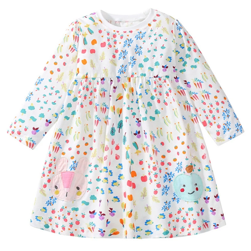 Children's Girl's Dress Spring Autumn Cute Princess Dress Casual Pure Cotton Girl's Dress
Children's Girl's Dress Spring Autumn Cute Princess Dress Casual Pure Cotton Girl's Dress