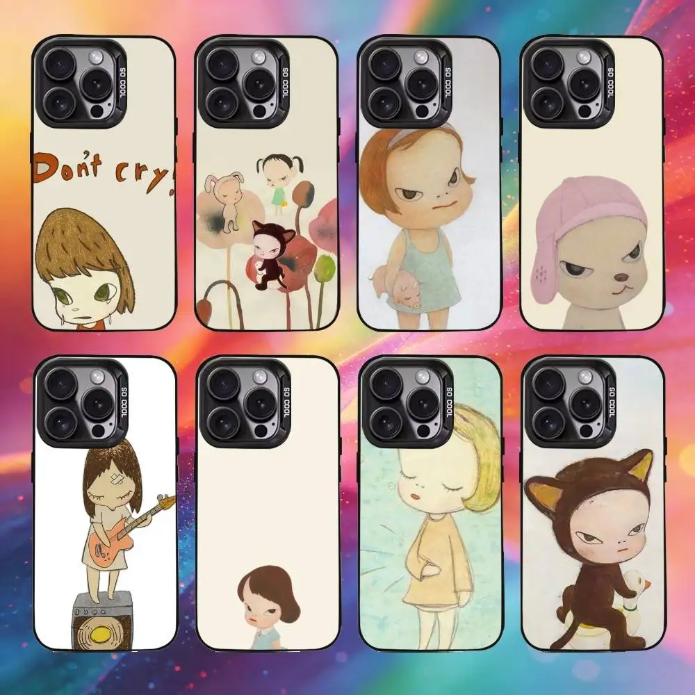 Nara Yoshitomo Phone Case For iPhone17, 16,15,14,13,12 Pro Max Black Candy Matte Shockproof Cover
Nara Yoshitomo Phone Case For iPhone17, 16,15,14,13,12 Pro Max Black Candy Matte Shockproof Cover
