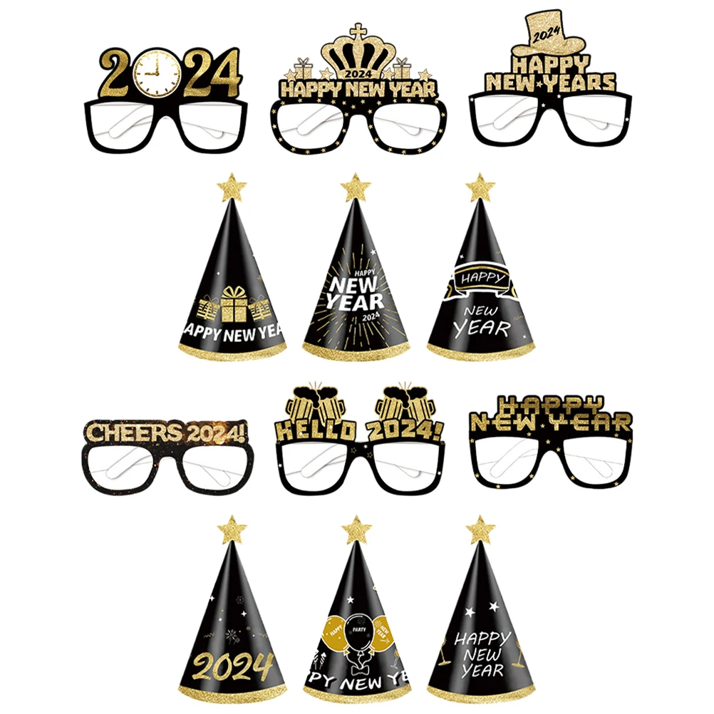 1 set 1 Set Happy New Year Eyeglasses 2024 Party Hats Photo Props For New Year Eve Celebration Party Supplies Paper Cone Hat
1 set 1 Set Happy New Year Eyeglasses 2024 Party Hats Photo Props For New Year Eve Celebration Party Supplies Paper Cone Hat