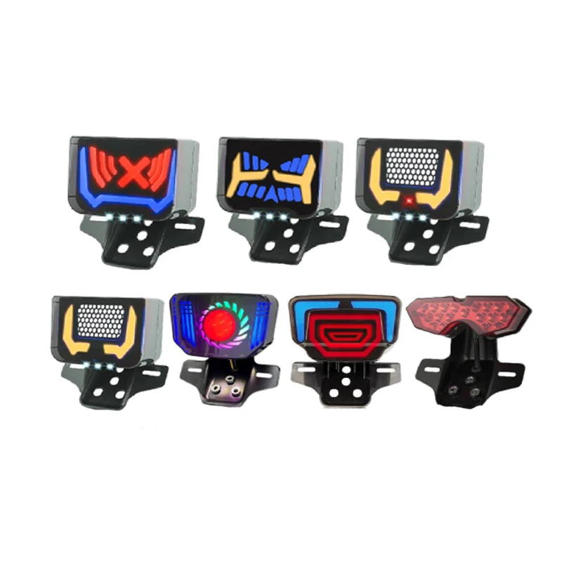 Motorcycle for TMX155CG125 Motorcycle LED Rear and Tail Lights For CG125 Black DC12V Replacement 1 Year Warranty ABS/Aluminum
Motorcycle for TMX155CG125 Motorcycle LED Rear and Tail Lights For CG125 Black DC12V Replacement 1 Year Warranty ABS/Aluminum