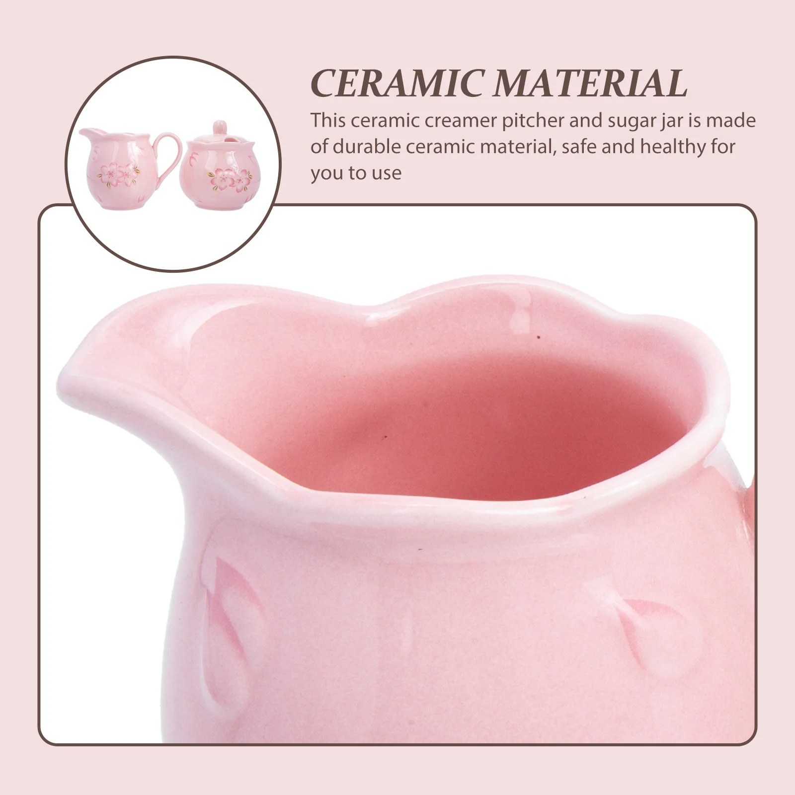 1Set Ceramic Creamer Pitcher Sugar Jar Creative Shape for Home Restaurant Coffee Milk Holder Kitchen Container
1Set Ceramic Creamer Pitcher Sugar Jar Creative Shape for Home Restaurant Coffee Milk Holder Kitchen Container