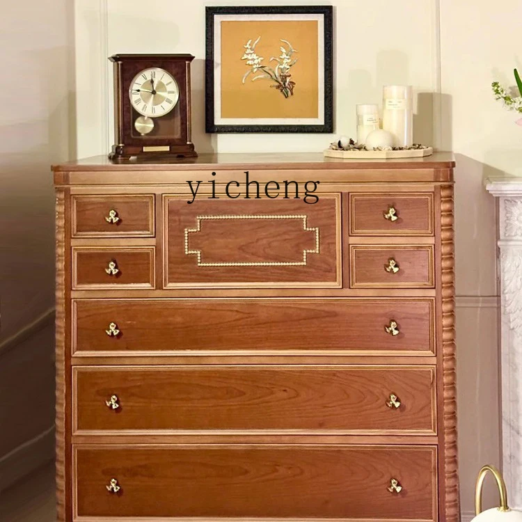 French Retro Solid Wood Carved Chest of Drawers White Ash Retro Storage Cabinet Wall-Mounted Decorative Cabinet
French Retro Solid Wood Carved Chest of Drawers White Ash Retro Storage Cabinet Wall-Mounted Decorative Cabinet