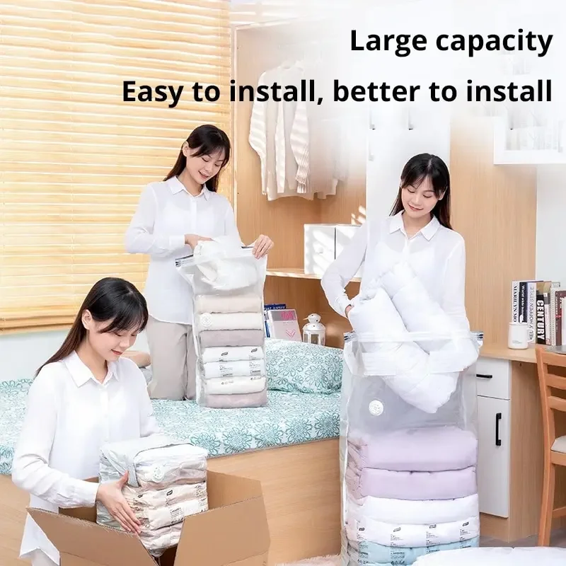1pc Light Green Vacuum Compression Bag Cotton Quilt Storage Bag For Clothes Clothes Sorting and Packaging
1pc Light Green Vacuum Compression Bag Cotton Quilt Storage Bag For Clothes Clothes Sorting and Packaging
