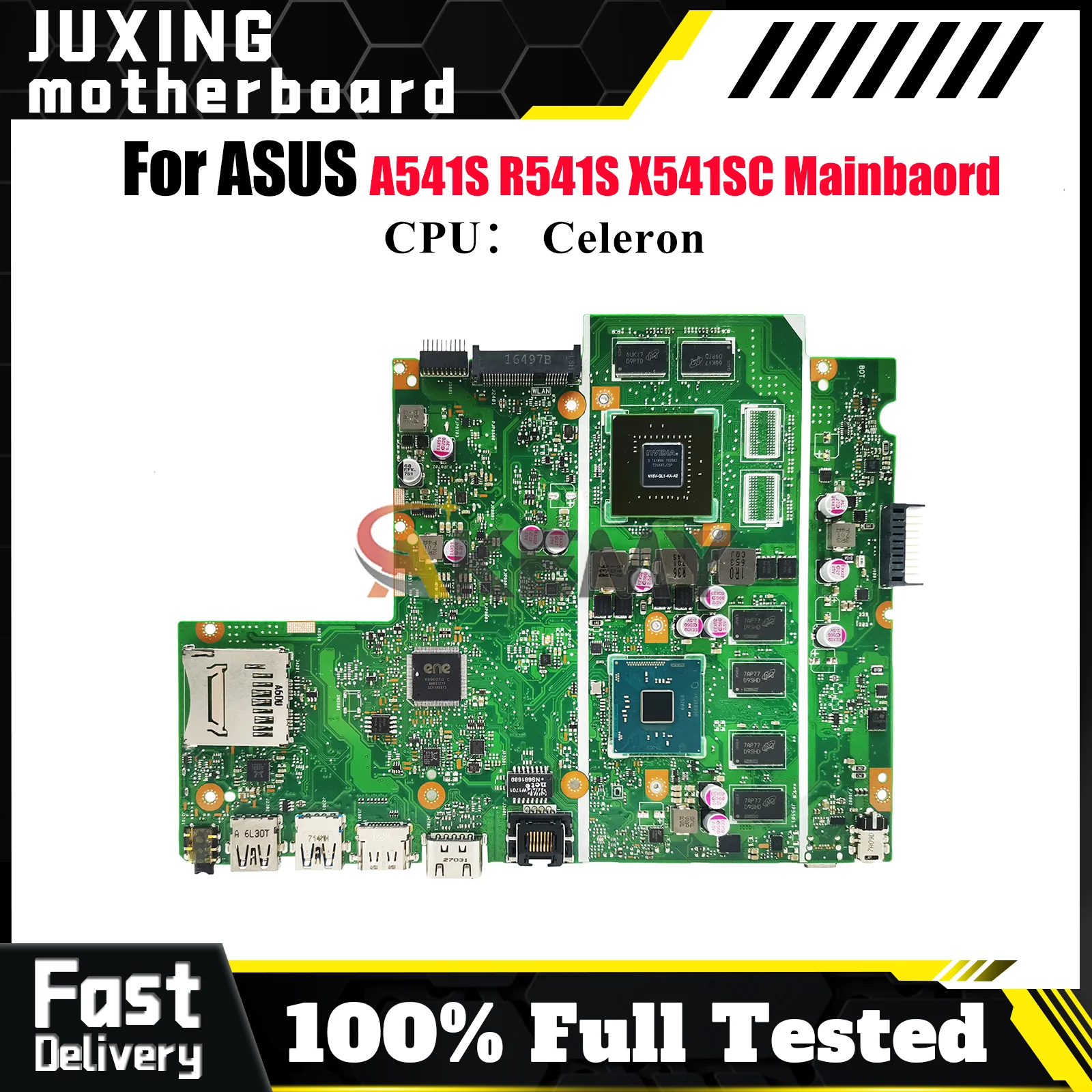 X541SC Материнская плата для ноутбука ASUS VivoBook X541SC R541S X541S F541S D541S A541S Материнская плата с процессором Celeron 100% tests OK stk
X541SC Материнская плата для ноутбука ASUS VivoBook X541SC R541S X541S F541S D541S A541S Материнская плата с процессором Celeron 100% tests OK stk