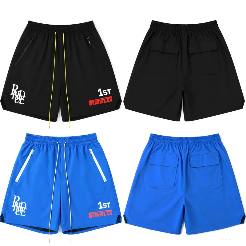 2026 Loose Casual Daily Rhude Sports Shorts Same Style Multiple Colors Black Blue Shorts
2026 Loose Casual Daily Rhude Sports Shorts Same Style Multiple Colors Black Blue Shorts