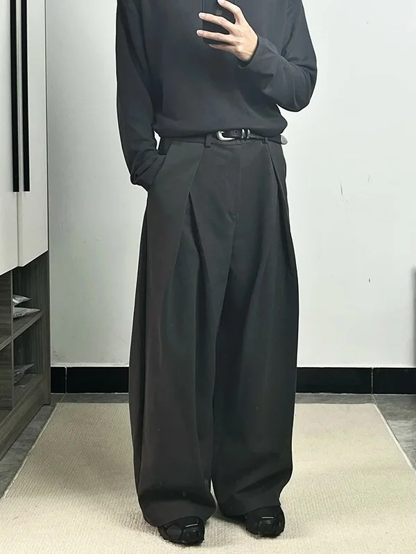 Cleanfit Loose Men's Casual Suit Pants American Retro Money Sle 3D Bent Knife Student Faion Polyester Fiber Winter Wear
Cleanfit Loose Men's Casual Suit Pants American Retro Money Sle 3D Bent Knife Student Faion Polyester Fiber Winter Wear