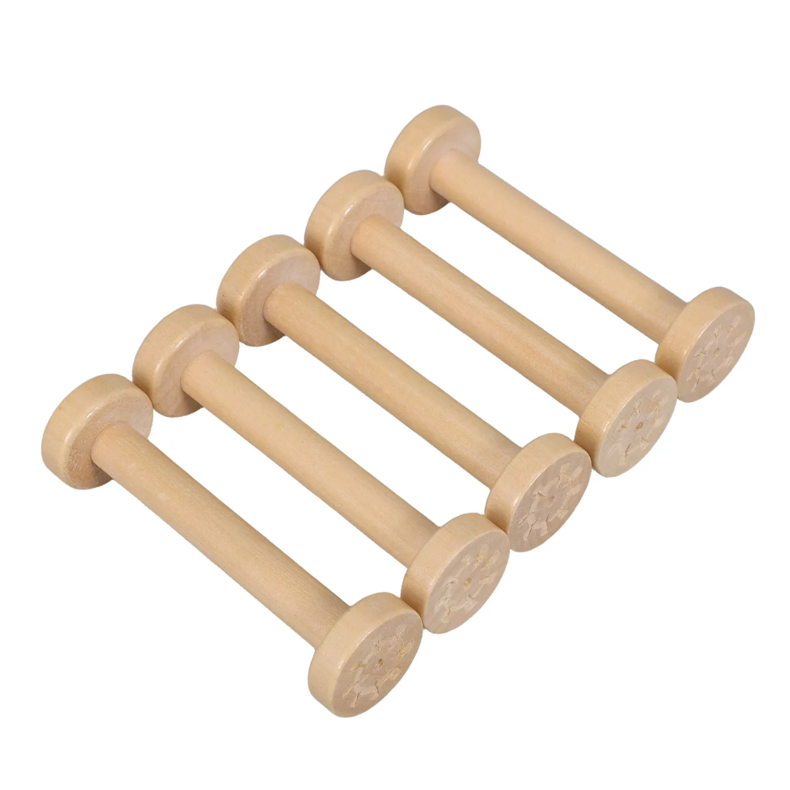 5Pcs Small Wooden Spools for Yarn Cotton Cord Elastic Thread Jewelry Chain Vintage Inspired Craft Spools Unpainted Natural Wood
5Pcs Small Wooden Spools for Yarn Cotton Cord Elastic Thread Jewelry Chain Vintage Inspired Craft Spools Unpainted Natural Wood
