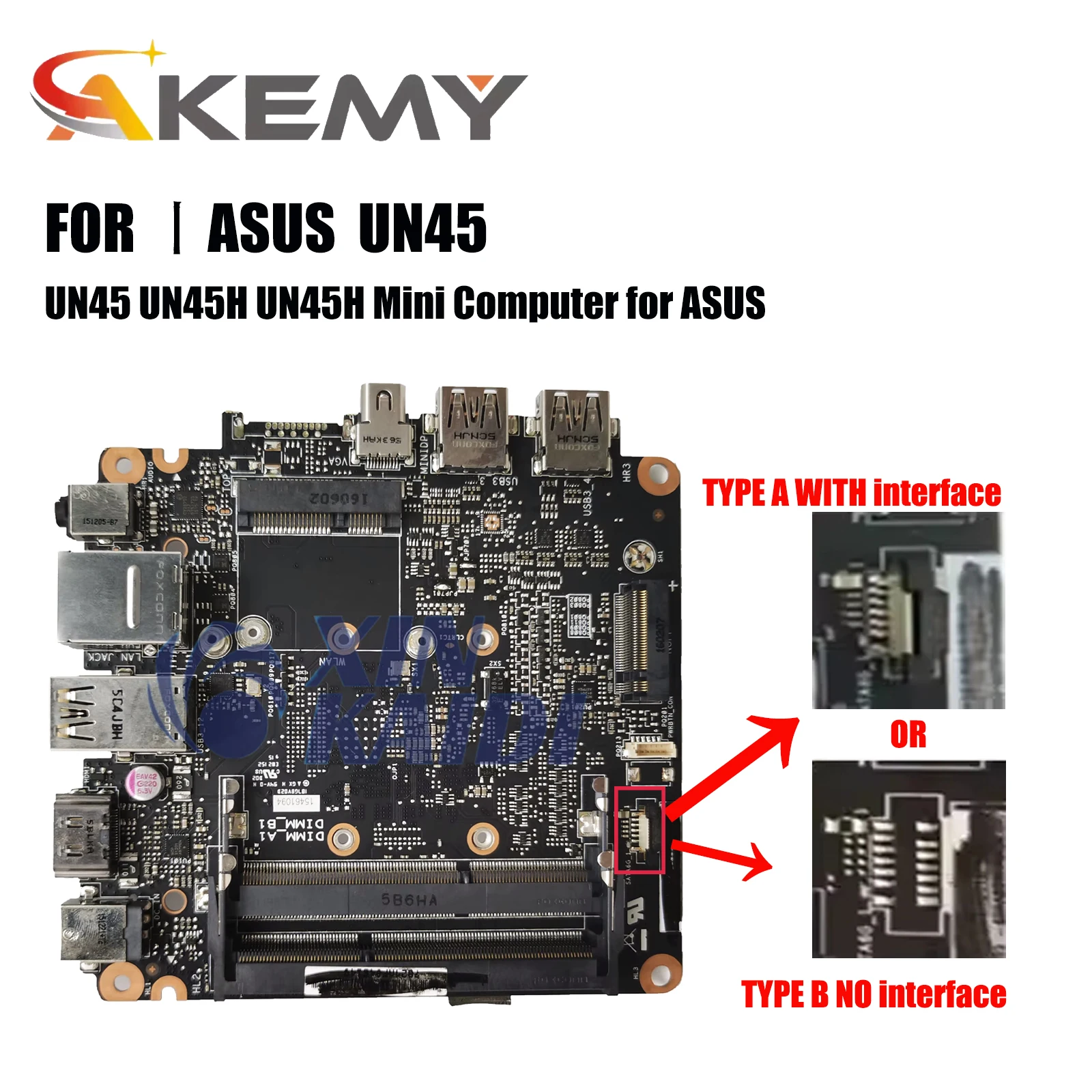 Laptop Mainboard For ASUS Vivo Mini PC UN45 UN45H UN45H Mini Computer Motherboard With N3000 N3150 N3160 N3700 CPU Systemboard
Laptop Mainboard For ASUS Vivo Mini PC UN45 UN45H UN45H Mini Computer Motherboard With N3000 N3150 N3160 N3700 CPU Systemboard