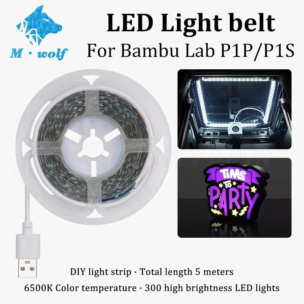 Для Bambu Lab DIY светодиодный светильник KA004 6500K белый свет 5 м обрезка прозрачный рельефный компонент
Для Bambu Lab DIY светодиодный светильник KA004 6500K белый свет 5 м обрезка прозрачный рельефный компонент