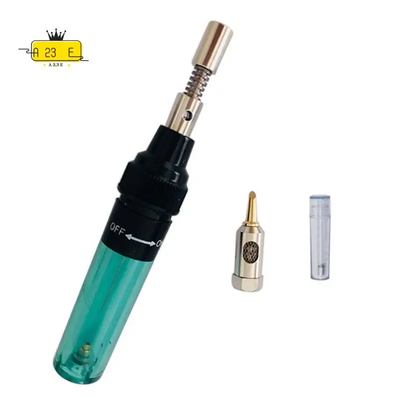 A23E-1300 ℃ Газовая паяльная ручка Celsius Butane 3 в 1, беспроводная, для сварки и пайки, набор для сварки
A23E-1300 ℃ Газовая паяльная ручка Celsius Butane 3 в 1, беспроводная, для сварки и пайки, набор для сварки