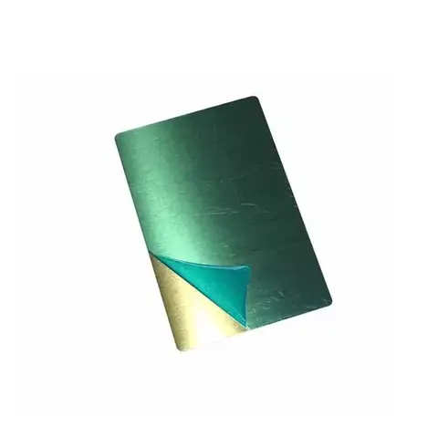 Brass Cathode Plate 100*75*0.2 mm Special For Hull Cell Electroplating Cathode Mirror Finish (High Polishing Quality) 100 Sheets