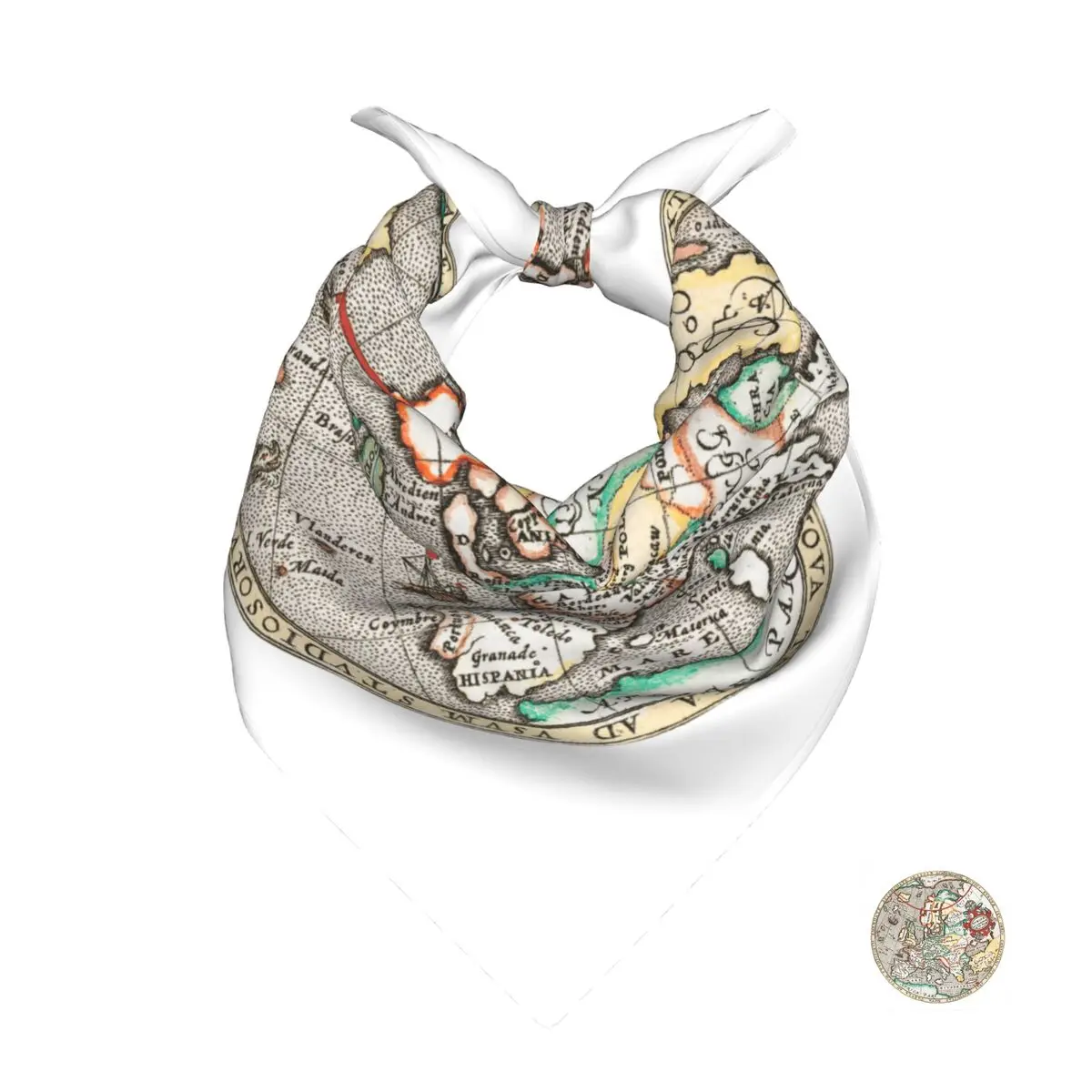 50cm*50cm Vintage Map Scarf Head Hair Shawl Women Designer Scarfs Square Headband
50cm*50cm Vintage Map Scarf Head Hair Shawl Women Designer Scarfs Square Headband