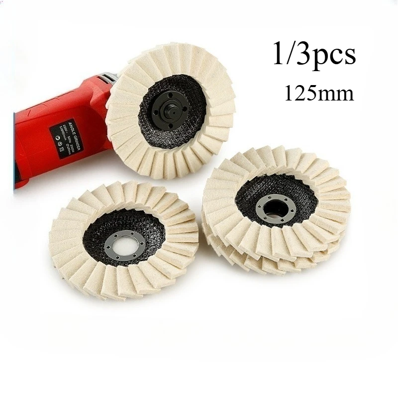 125mm (5") Angle Grinder Wool Polishing Wheel – Multi-Surface Professional Felt Buffing Pad for Stainless Steel, Granity, Marble
125mm (5") Angle Grinder Wool Polishing Wheel – Multi-Surface Professional Felt Buffing Pad for Stainless Steel, Granity, Marble