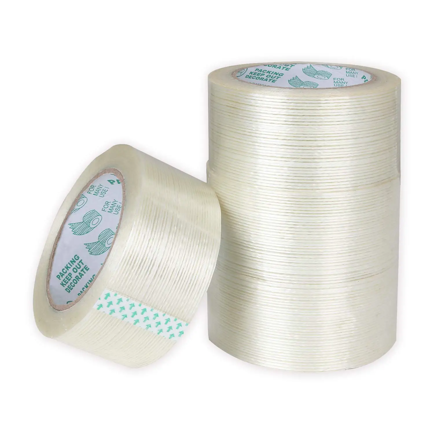 4 Pack Filament Tape 2 Inch x 82FT, Heavy Duty Reinforced Strapping Tape 5.3 Mil Fiberglass Tape for Packing and Shippin
4 Pack Filament Tape 2 Inch x 82FT, Heavy Duty Reinforced Strapping Tape 5.3 Mil Fiberglass Tape for Packing and Shippin