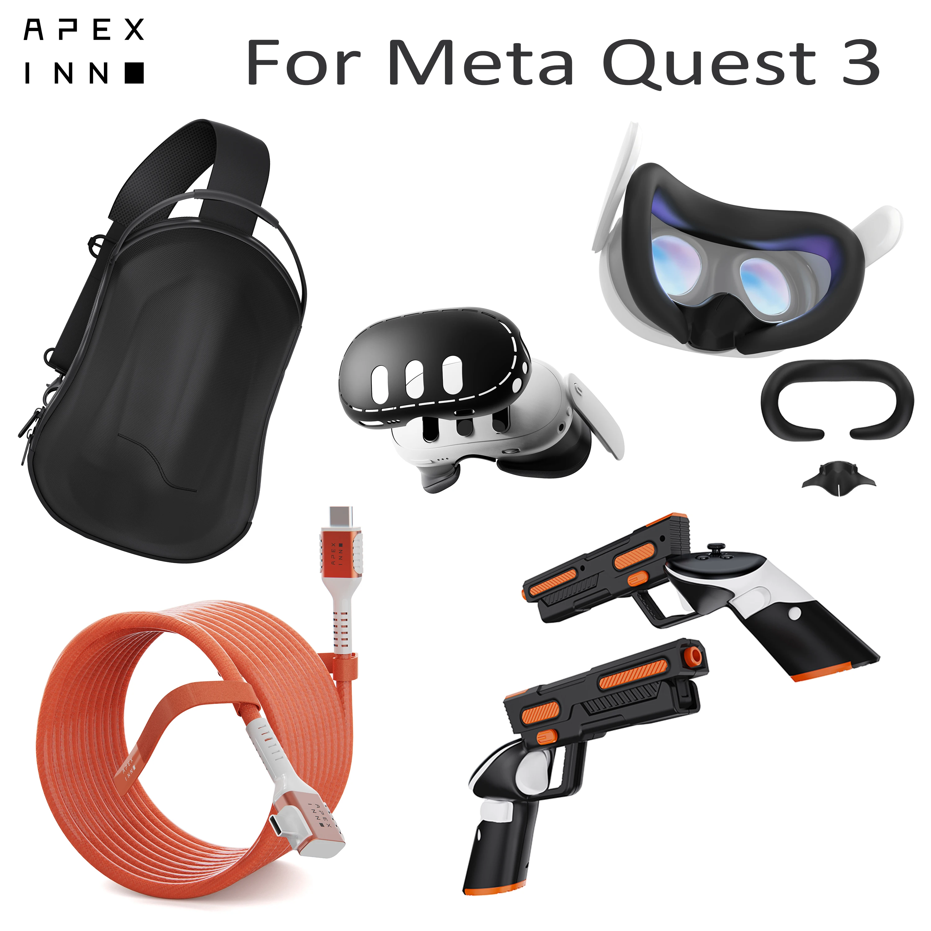 Сумка для хранения APEXINNO, 20 футов, сетевой кабель, оружие, в наличии, Обложка, маска, Обложка, Обложка для Meta Quest 3, аксессуары виртуальной реальности
Сумка для хранения APEXINNO, 20 футов, сетевой кабель, оружие, в наличии, Обложка, маска, Обложка, Обложка для Meta Quest 3, аксессуары виртуальной реальности