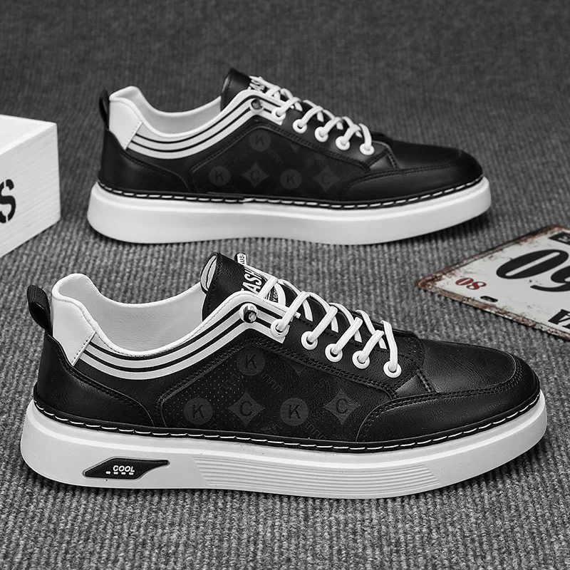 2025 Spring New Versatile Casual Shoes Anti Slip Wear Resistant Leather Shoes Breathable Trendy Sneakers Light Luxury Sports
2025 Spring New Versatile Casual Shoes Anti Slip Wear Resistant Leather Shoes Breathable Trendy Sneakers Light Luxury Sports