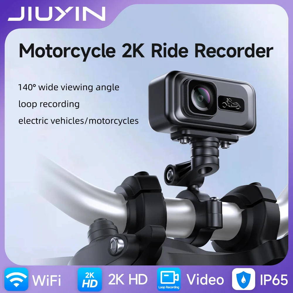 JIUYIN DVR Action Camera With 2K Video IP65 Waterproof 2.4G WiFi Sports Camera Action Cam Bicycle Motorcycles Driving Recorder
JIUYIN DVR Action Camera With 2K Video IP65 Waterproof 2.4G WiFi Sports Camera Action Cam Bicycle Motorcycles Driving Recorder